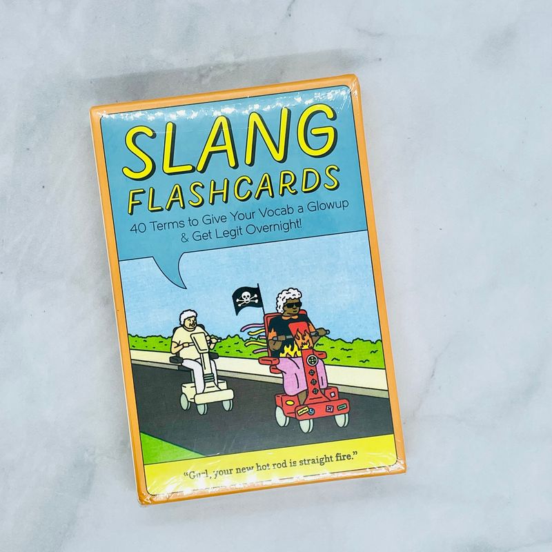 Flashcards, Style: Slang