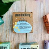 *NEW* Soap Distillery Body Scrub Bar, Style: Iced Coffee