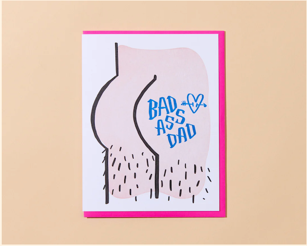 Bad Ass Dad Card