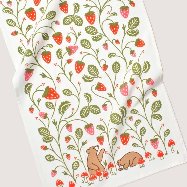Berry Bears Tea Towel