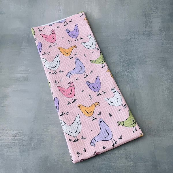 Geometry Quick Dry Towel Summer Collection, Style: Spring Chickens