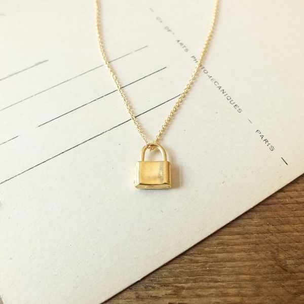 Hidden Treasures Necklace, Gold Fill