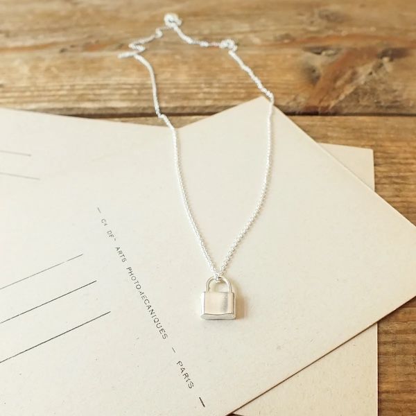 Hidden Treasures Necklace, Silver
