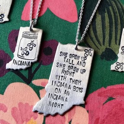 Handstamped Indiana Boys Large Indiana