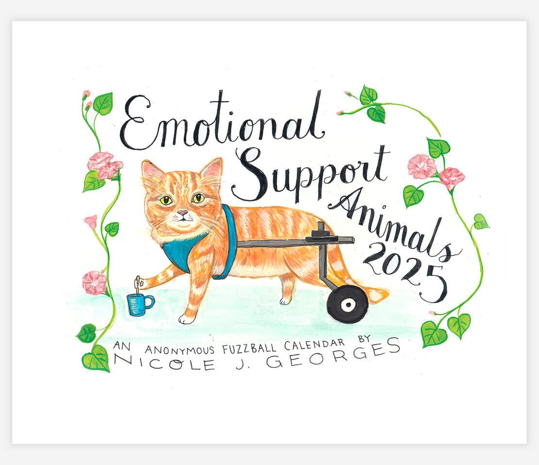 2025 Emotional Support Animals Calendar