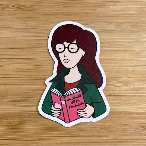Daria Feminist Sticker
