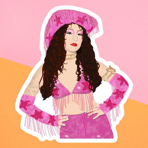 Chappell Roan Pink Pony Club Sticker