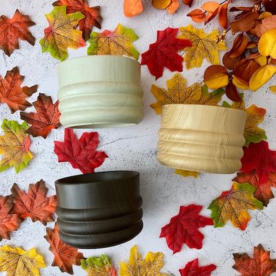 Woodgrain 12oz Soywax Candle: