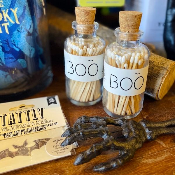 Vintage Apothecary Matches Boo
