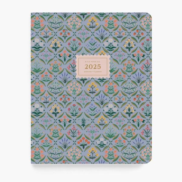 Rifle Paper 2025 Softcover Spiral Planner Roses