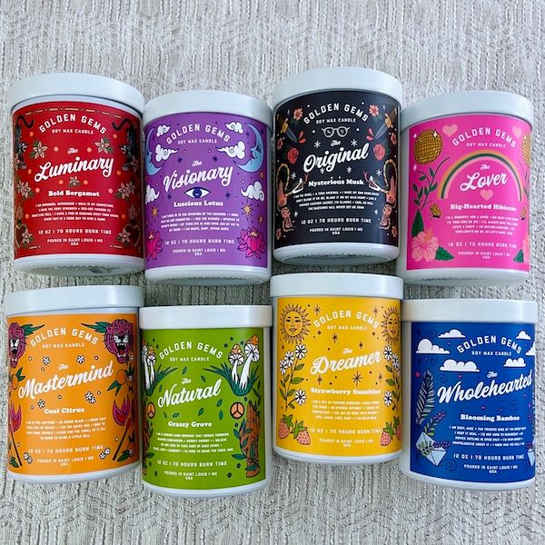 12oz Mantra Candle