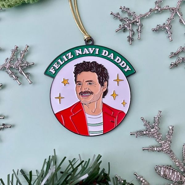 Pedro Feliz Navi-Daddy Enamel Ornament