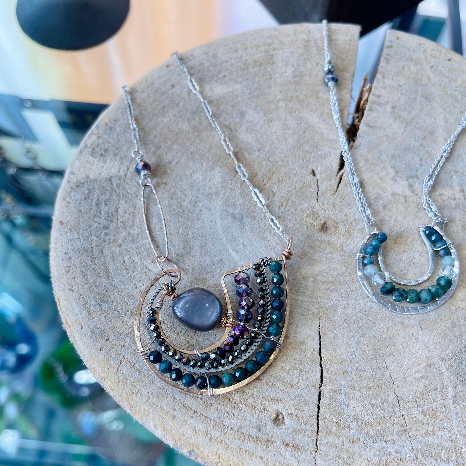Handmade Emerald Isle Necklace