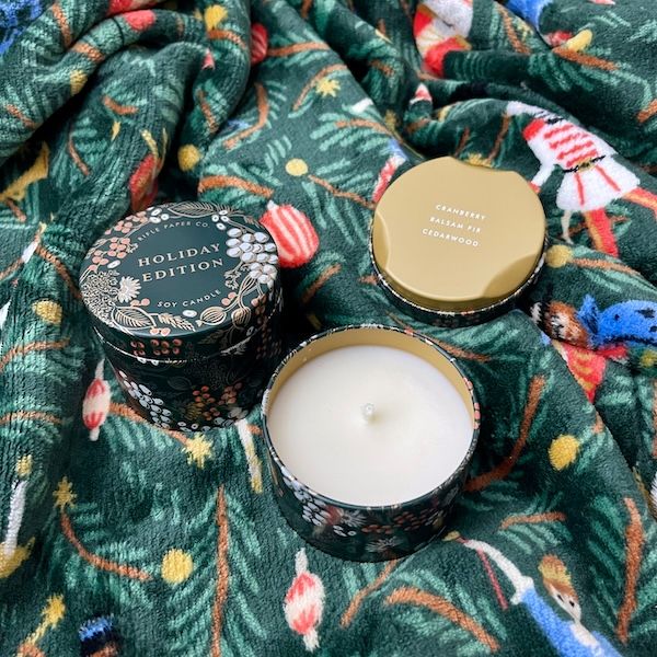 Rifle Holiday Candle 3oz Travel Tin