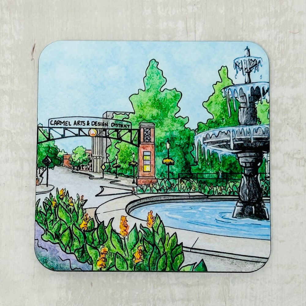Carmel Arts District Coaster