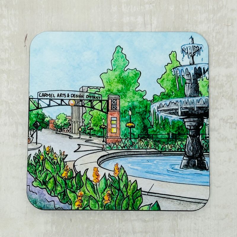 Carmel Arts District Coaster