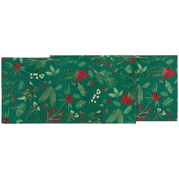 Winterberry Printed Runner 13x72