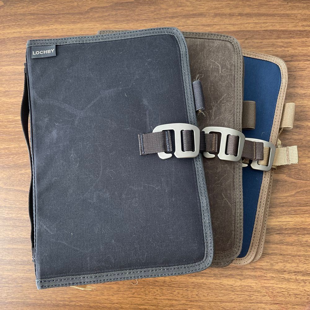 Lochby Canvas Journals, Color: Brown, Size: Field