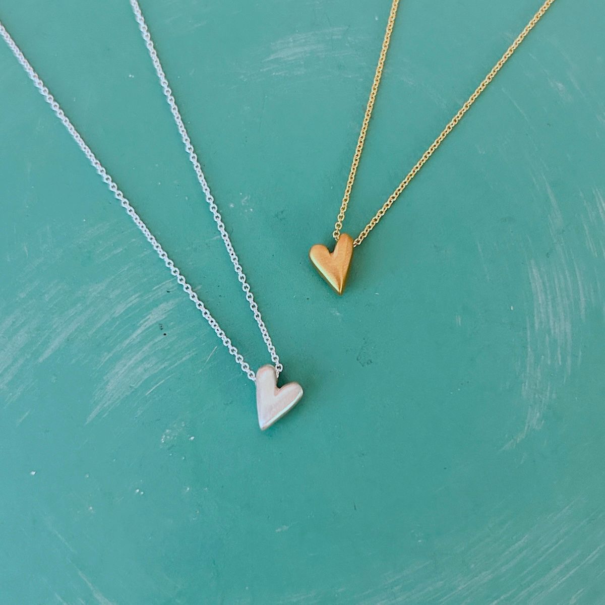 Handmade Tiny Heart Necklace