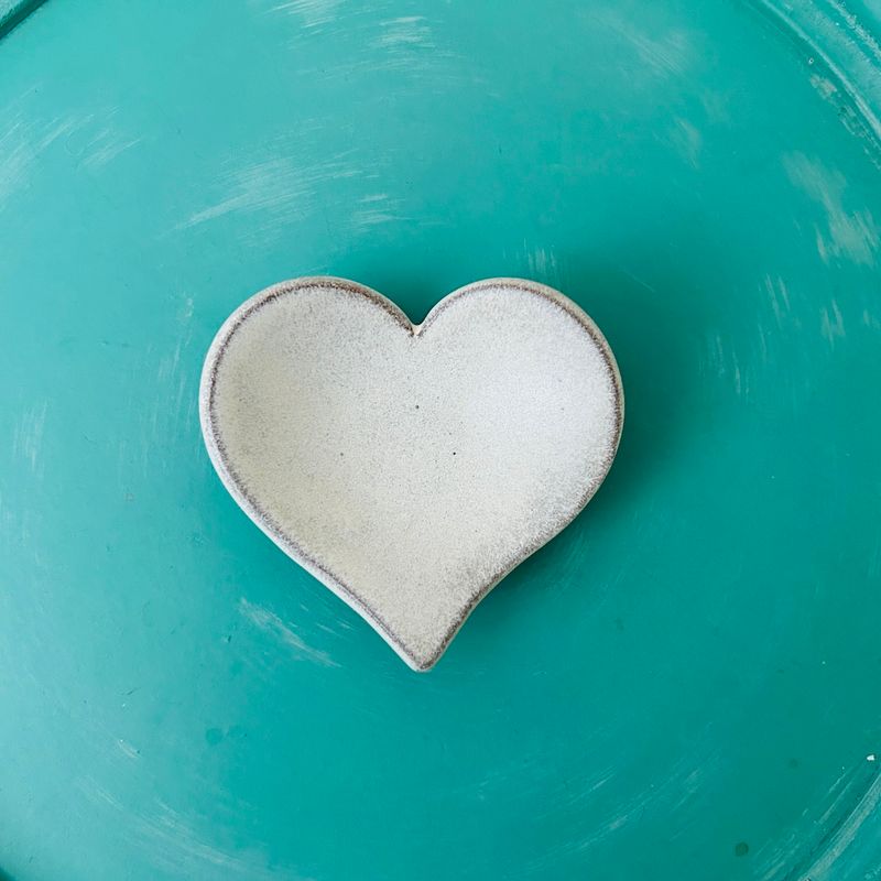 Locally Handmade Heart-Shaped Dish