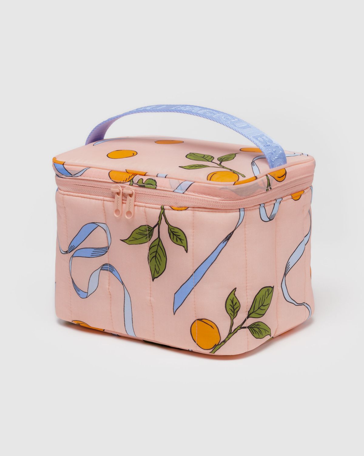 Baggu Puffy Lunch Tote, Style: Apricots &amp; Ribbons