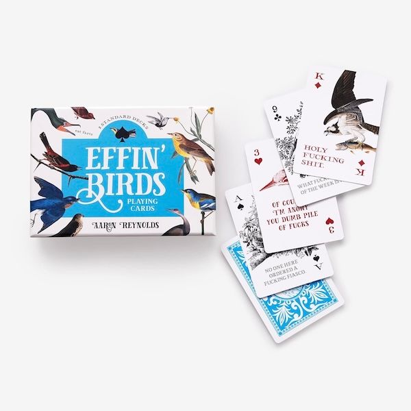 Effin&#39; Birds Playing Cards