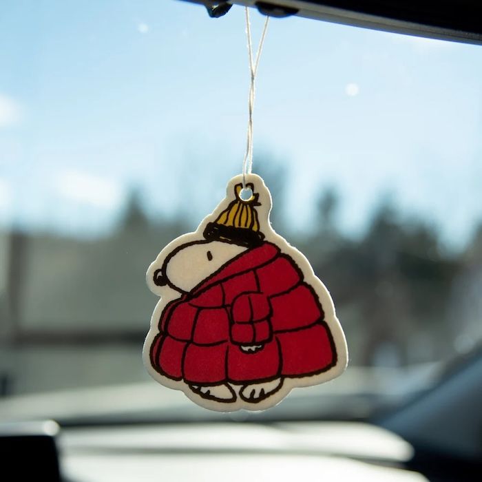 Snoopy Puffer Coat Air Freshener