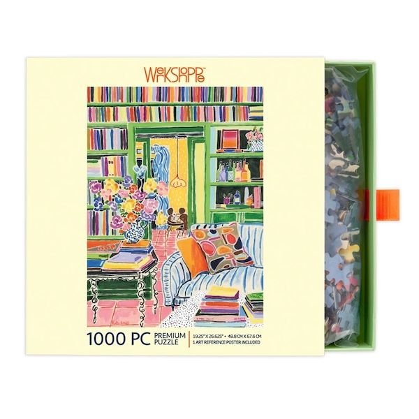 Books &amp; Bouquets 1000 Piece Puzzle