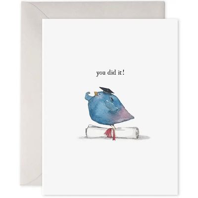 You Did It (Bird) Card