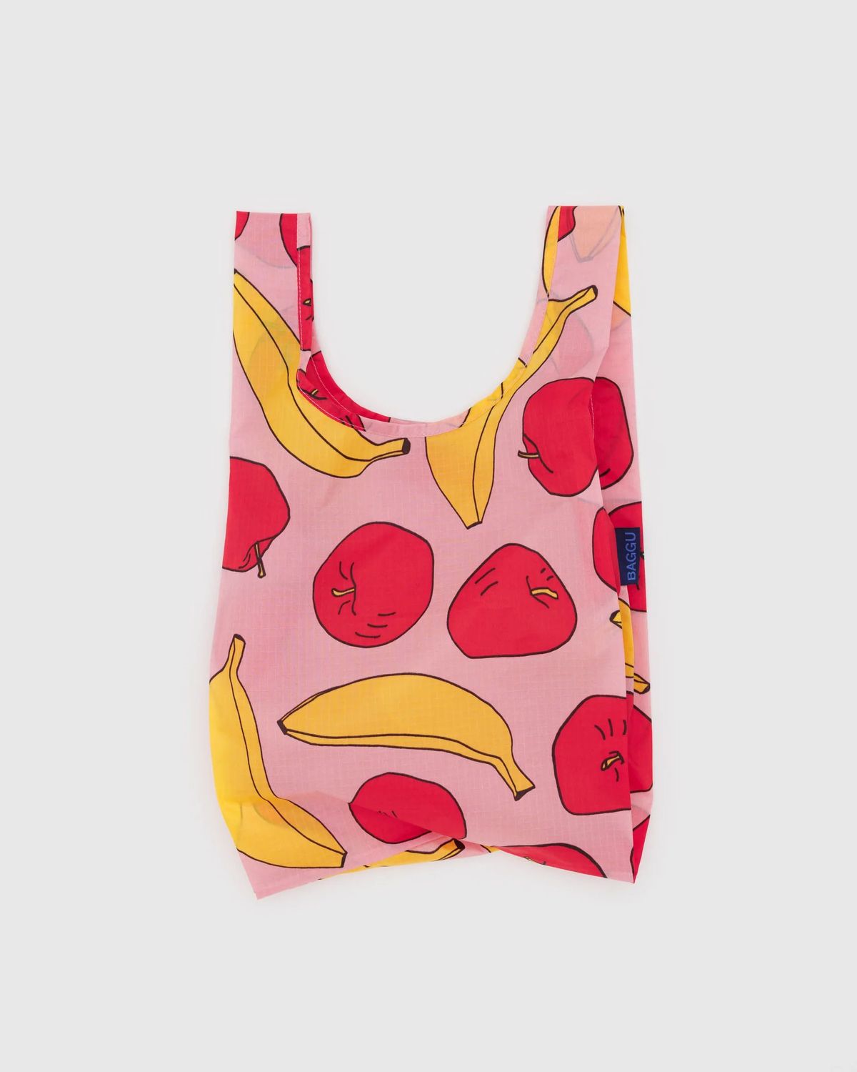 Classics Baby Baggu, Style: Light Pink Apples &amp; Bananas