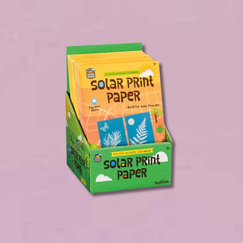 Outdoor Discovery Solar Print Paper