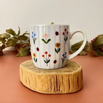 Hand Picked Porcelain Mug
