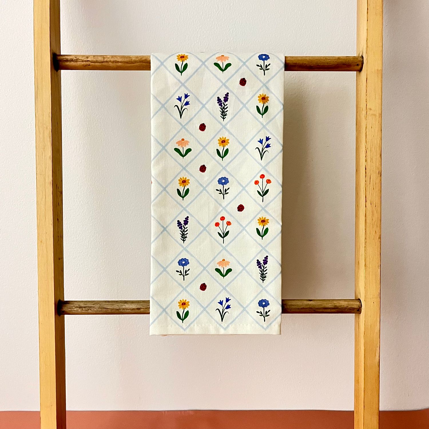 Hand Picked Printed Dishtowel