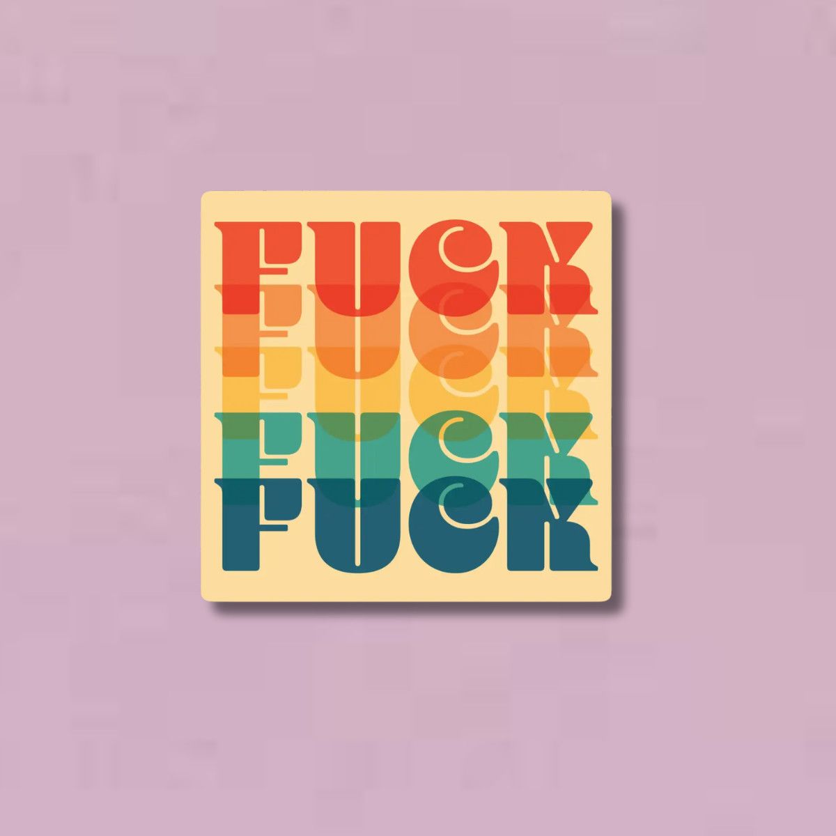 F Word Sticker