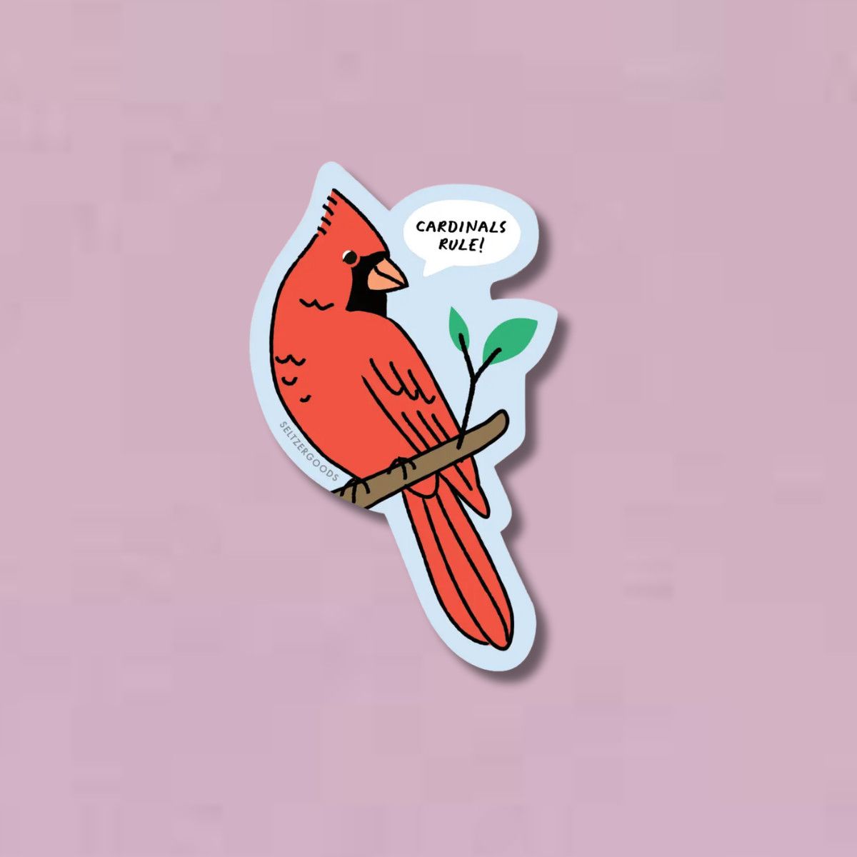 Cardinals Rule Sticker