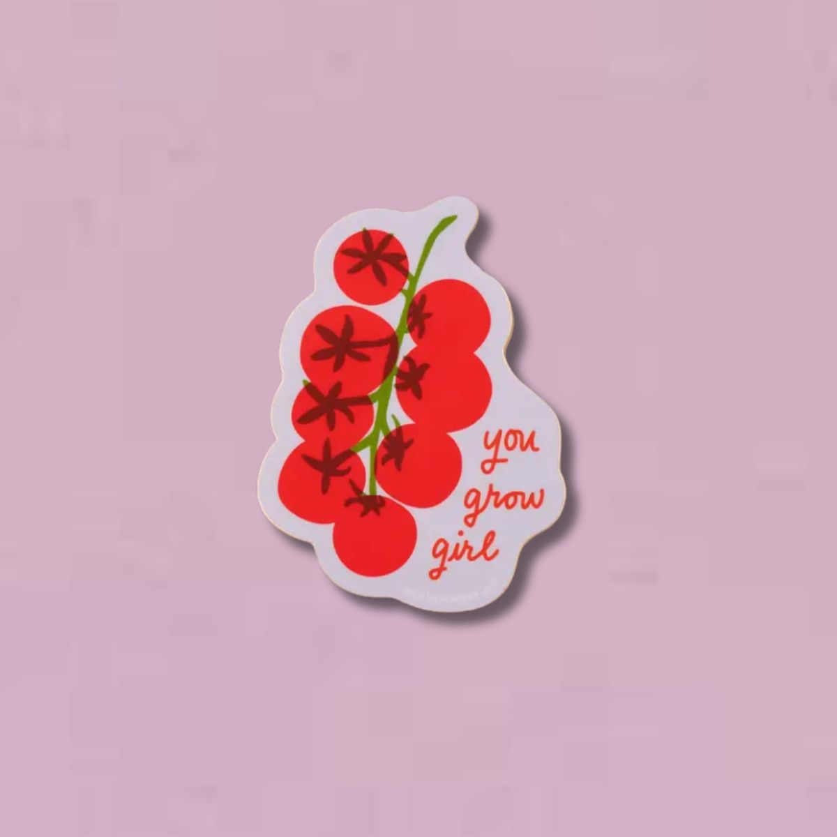 Grow (Tomato) Girl Sticker