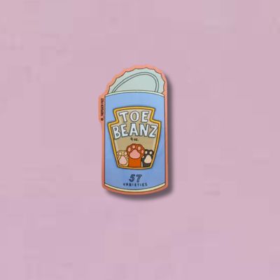 Toe Beans Sticker