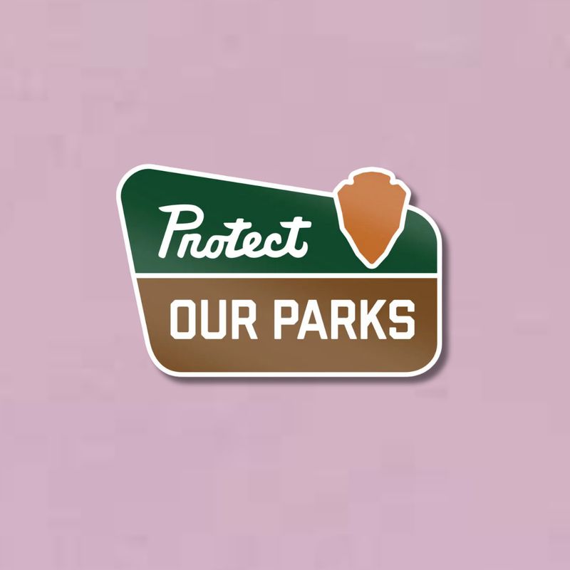 Protect Our Parks Sticker