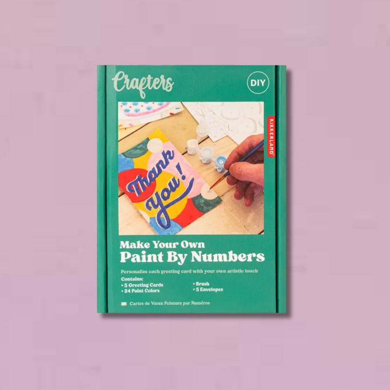 Paint by Number Greeting Cards S/5