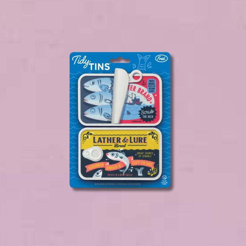 Tidy Tins Sardines Sponge S/2
