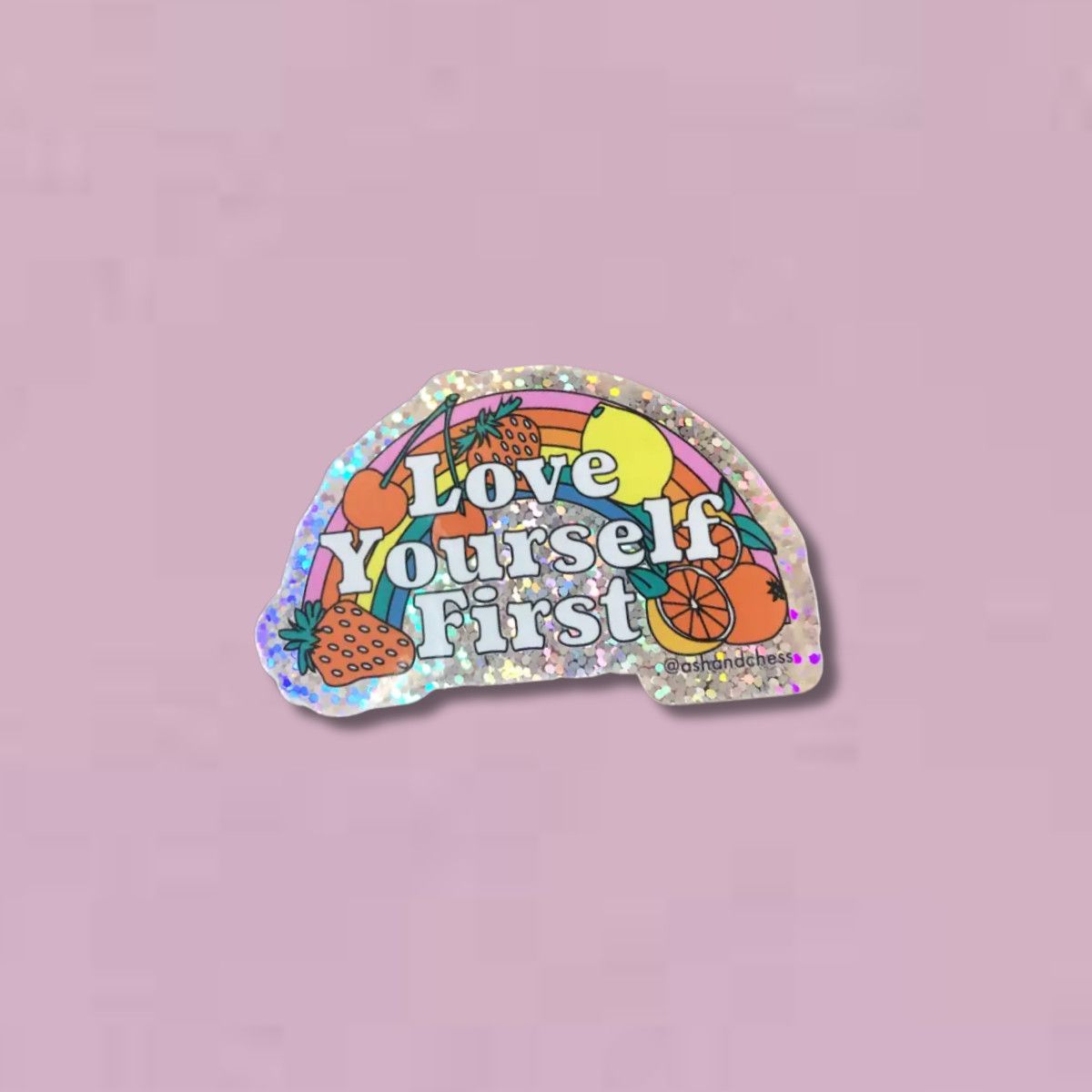 Love Yourself First Sticker