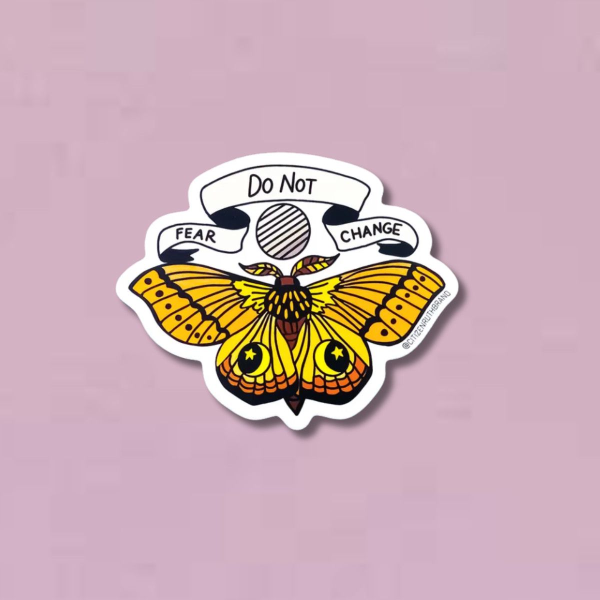 Do Not Fear Change Sticker