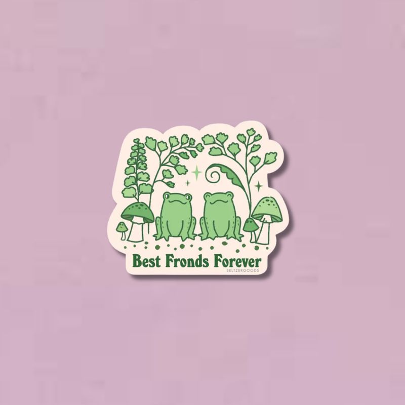 Best Fronds Sticker