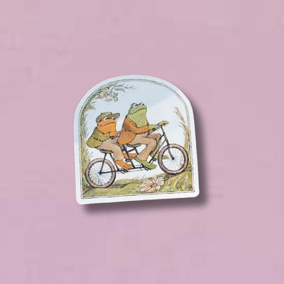 Frog and Toad Sticker