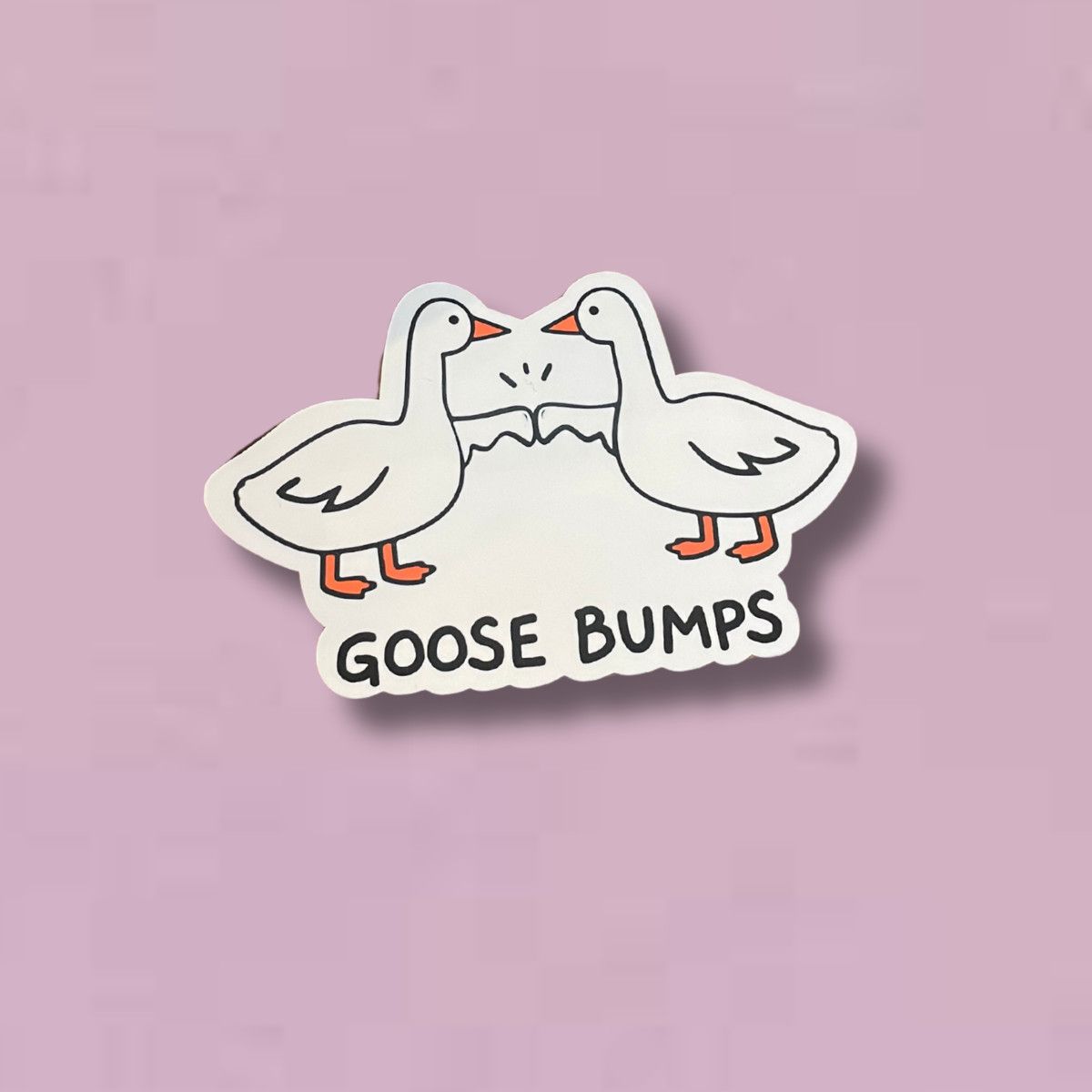 Goose Bumps Sticker