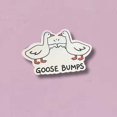 Goose Bumps Sticker