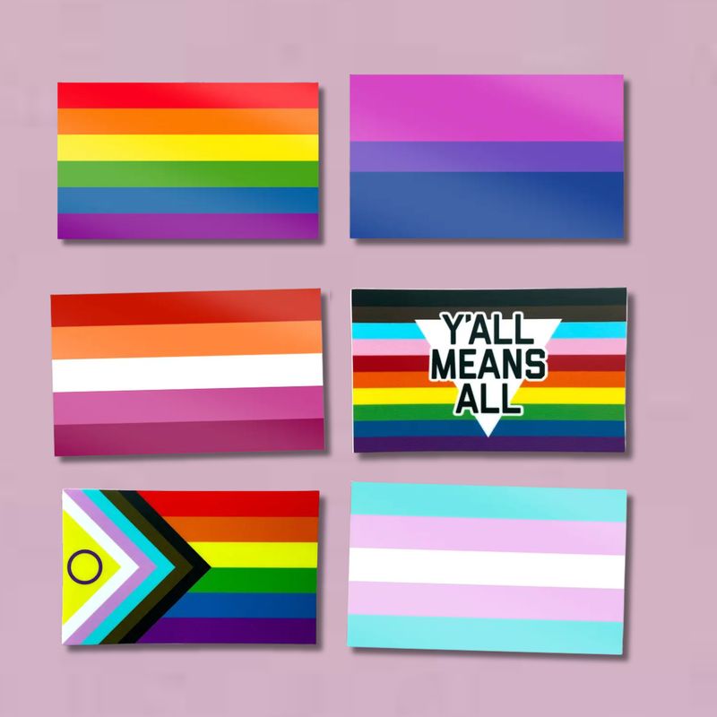 Flags For Good Pride Stickers