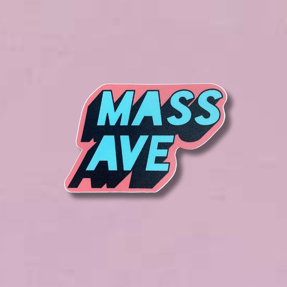 Mass Ave Indiana Sticker