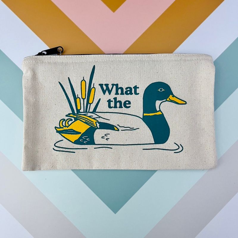 Seltzer Zip Pouch What the Duck