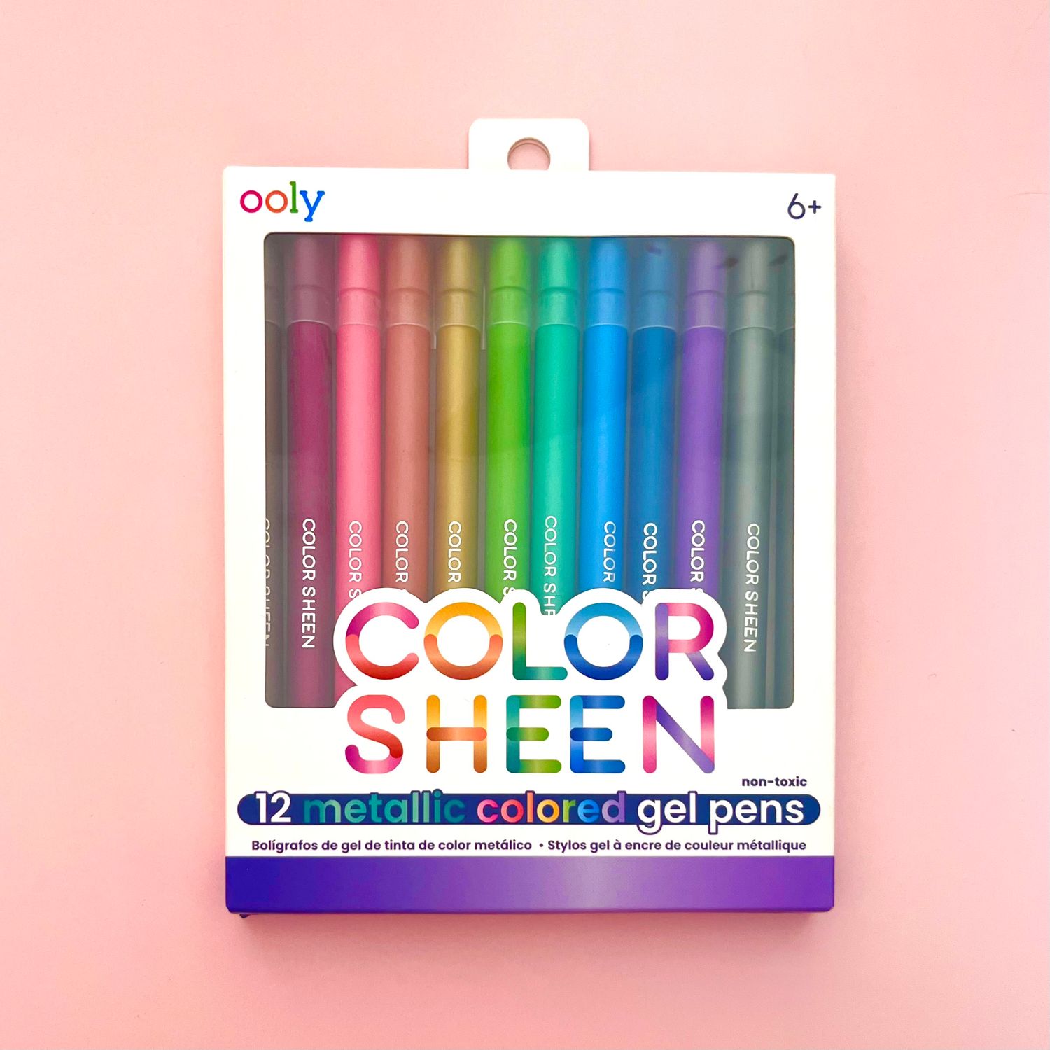 Color Sheen Metallic Gel Pens S/12